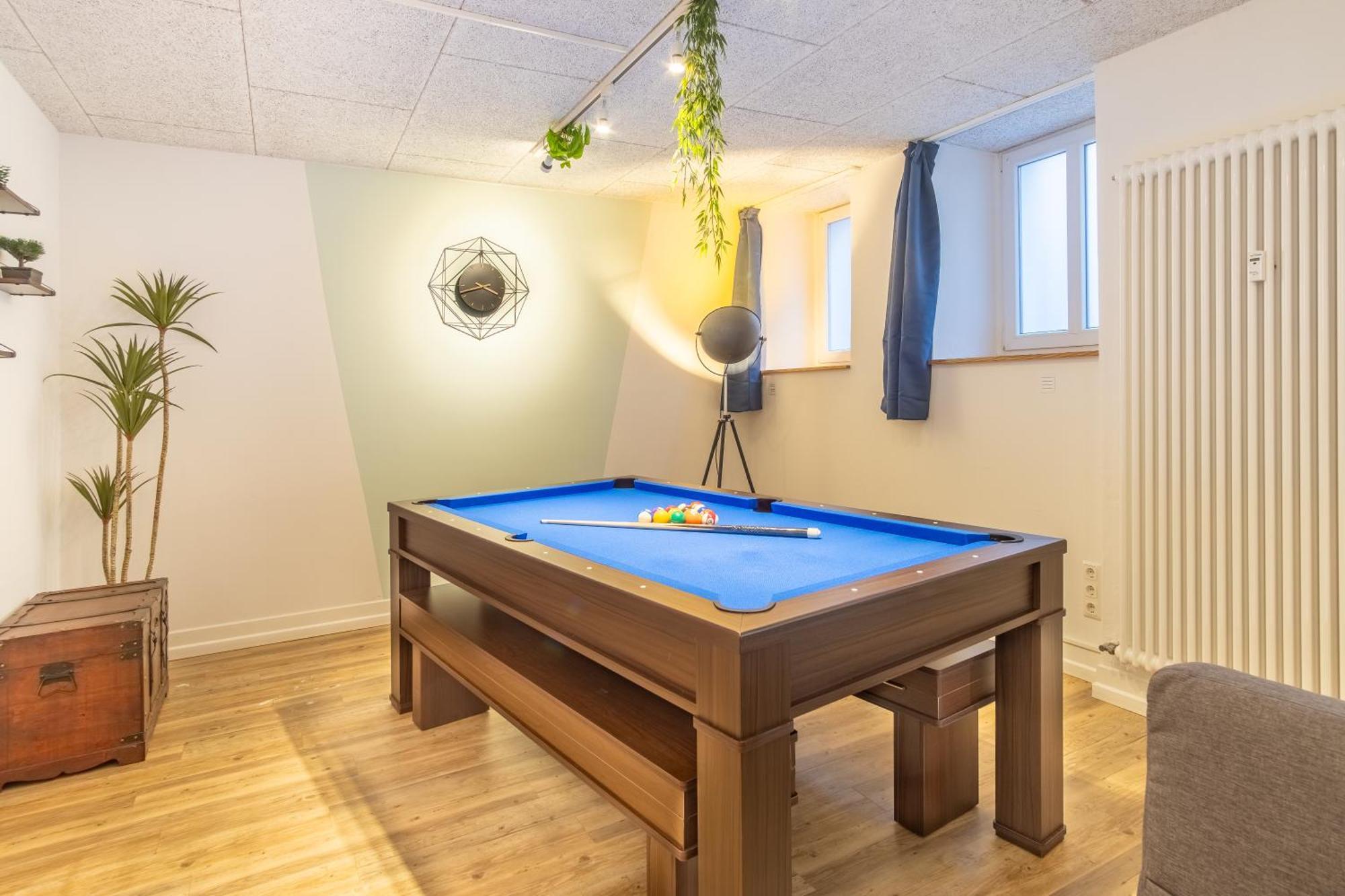 Pool Table Heaven, Workstation, 4K Tv, Netflix Apartamento Leipzig Exterior foto